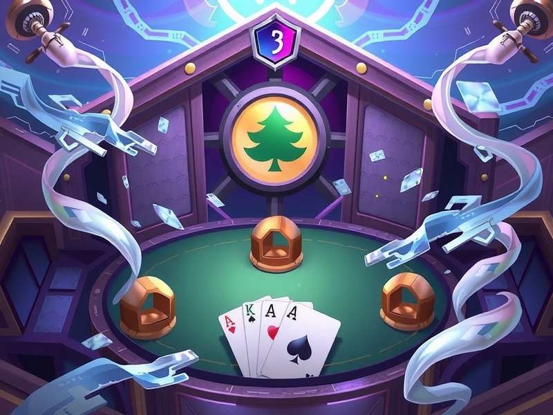 A close-up of the Ace of Spades card on a green felt table, symbolizing mastery in the game of Spades