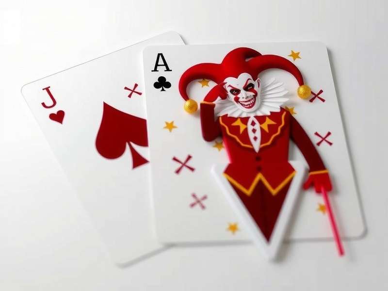 Spades Card Game Joker Joker Deuce Deuce gameplay illustration showing four players with jokers and deuces in action