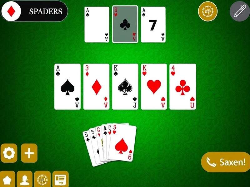 Spades Play It Online — India's ultimate Spades gaming hub showing cards and digital platforms